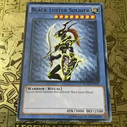 Black Luster Soldier - YGLD-ENA01 - Common Yugioh MP - Image 1