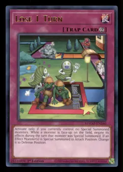 Yugioh Lose 1 Turn #MAGO-EN160 Maximum Gold LP - Image 1