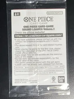 2023 One Piece D.Luffy Alternate Art Leader #OP05-060 Sealed - Image 3