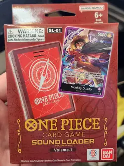 ONE PIECE TCG: SOUND LOADER VOLUME 1: MONKEY.D.LUFFY OP05-060 ENGLISH - Image 1