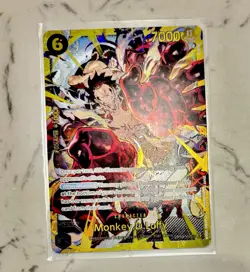 Monkey.D.Luffy( OP10-118 Parallel )Royal Blood set One Piece CCG SEC - Image 1