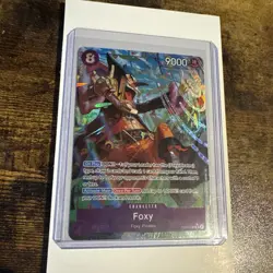 Foxy (Alternate Art) EB04-036 One Piece from OP-14 The Azure Sea's Seven Foil NM - Image 1