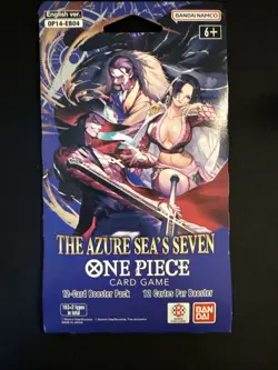 (5) One Piece TCG: The Azure Sea's Seven Sleeved Booster OP-14 English. - Image 3