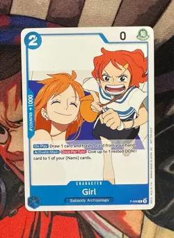 One Piece TCG - Girl - Prerelease Fan Letter Promo - P-096 - English - Image 1