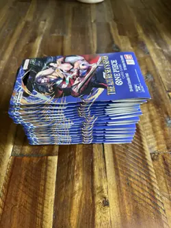 Lot of 17 One Piece OP-04 Azure Sea’s Seven Booster Packs English Sealed New - Image 2
