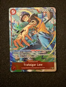 Trafalgar Law - OP14-009 (Alternate Art) OP14-009 The Azure Sea's Seven Foil - Image 1