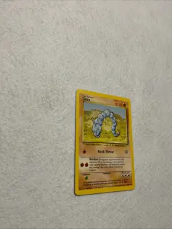 Pokemon TCG Onix Base Set Uncirculated Card 56/102 Regular Unlimited Common - Image 3