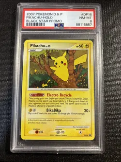 Pokemon Pikachu D & P DP16 Black Star Promo Holo Card - Image 1