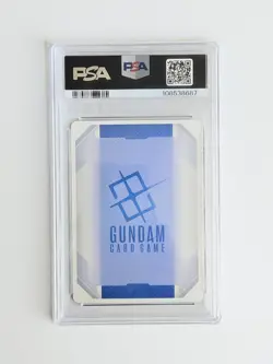 PSA 10 Aile Strike Gundam SEED 001 Card Game TCG Limited Edition BETA Gem Mint - Image 2