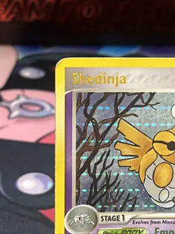 2005 Pokemon TCG Shedinja EX Deoxys Holo Rare Card 14/107 - Image 3