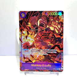 One Piece Card Game Monkey.D.Luffy OP09-119 Secret Rare SEC Alt Art English NM - Image 1
