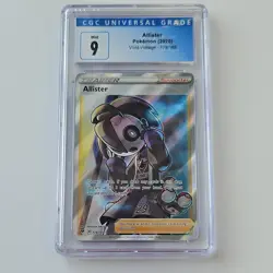 Allister 179/185 Vivid Voltage Ultra Rare Full Art Holo Pokemon Card 2020 CGC 9 - Image 1