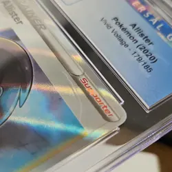 Allister 179/185 Vivid Voltage Ultra Rare Full Art Holo Pokemon Card 2020 CGC 9 - Image 2