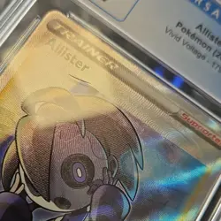 Allister 179/185 Vivid Voltage Ultra Rare Full Art Holo Pokemon Card 2020 CGC 9 - Image 3