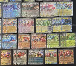 Pokemon Card Lot Scarlet Violet Era ex Double Rare 131 Total - Image 5