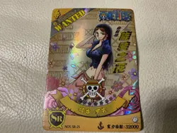 🔥 WANTED - Nico Robin SR Holo Card | Non-Bandai One Piece Style Fresh Pull 🔥 - Image 1