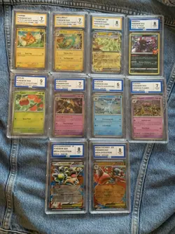 Pokemon TCG Bundle Of 10 Mixed Graded Cards Inc Promos - Image 1