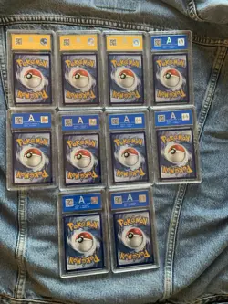 Pokemon TCG Bundle Of 10 Mixed Graded Cards Inc Promos - Image 2