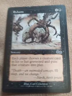 Exhume Urzas Saga Magic The Gathering Card LP - Image 1
