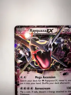 Pokemon TCG Rayquaza EX XY69 Black Star Promo Holo Card 2015 LP/NM - Image 2