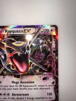 Pokemon TCG Rayquaza EX XY69 Black Star Promo Holo Card 2015 LP/NM - Image 3