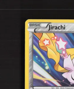 Jirachi 42/108 Roaring Skies Holo Rare Pokemon Card DMG - Image 3