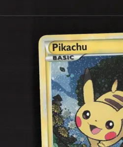 Pikachu HGSS03 HeartGold & SoulSilver Black Star Promo Holo Pokemon Card DMG - Image 3