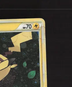 Pikachu HGSS03 HeartGold & SoulSilver Black Star Promo Holo Pokemon Card DMG - Image 4