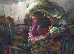 Foil Impervious Greatwurm - Guilds of Ravnica | MTG Card - Image 2