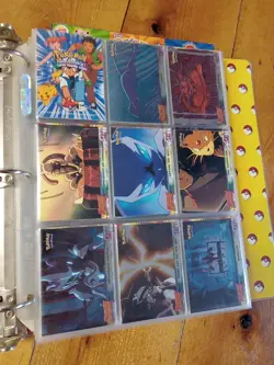 1999 Topps Pokemon TV Animation Series 1-2 Near Complete Set 146 Card Lot Holos - Image 4