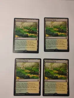 Playset. 4 X Windswept Heath (248) Khans of Tarkir LP - Image 1
