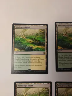 Playset. 4 X Windswept Heath (248) Khans of Tarkir LP - Image 2