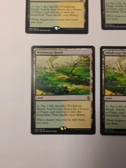 Playset. 4 X Windswept Heath (248) Khans of Tarkir LP - Image 4