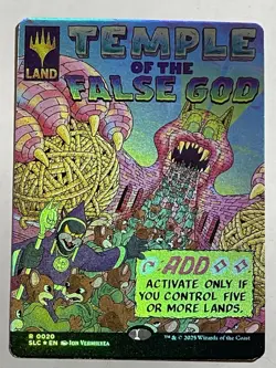 Temple of the False God Foil - Secret Lair Encyclopedia Drop - 0020 - MTG - Image 4