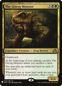 1 x The Gitrog Monster - Mystery Booster / The List - NM-Mint - MTG - Image 1