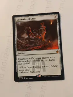 Ensnaring Bridge Masters 25 Regular Non Foil Mtg Magic The Gathering - Image 1