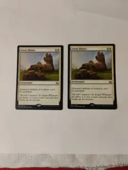 2 X Stony Silence NM Near Mint Modern Masters 2017 MM3 Magic the Gathering MTG - Image 1