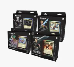 Magic: The Gathering Final Fantasy Commander Deck - Set of 4 - Image 1