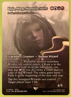 MTG Kuja, Mage Manufacturer - Inalla, Archmage Ritualist (Showcase) NON-FOIL NM - Image 1
