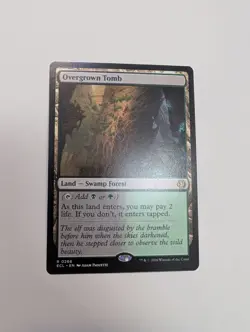 MTG - Overgrown Tomb - Lorwyn Eclipsed NM/M Condition - Image 1