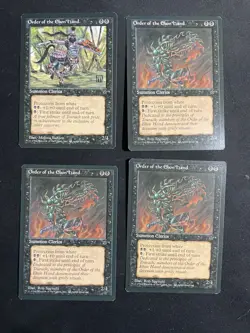 MtG X4 Order of the Ebon Hand Fallen Empires Magic the Gathering - Image 1
