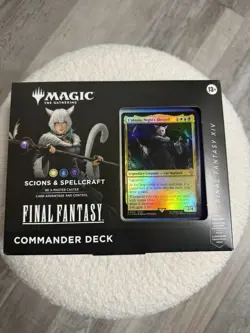 Magic The Gathering Final Fantasy XIV Commander Deck Scions & Spellcraft IN HAND - Image 1