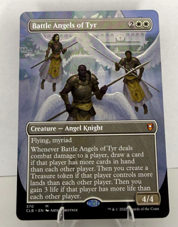 MTG Battle Angels of Tyr (Borderless) - Commander Legends: Battle for Baldur's G - Image 1