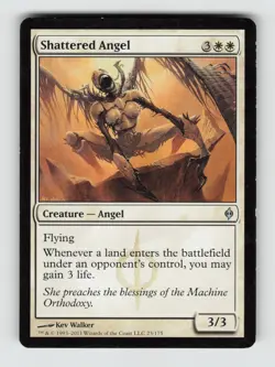 Shattered Angel*Non-Foil* New Phyrexia 23 LP - Image 1