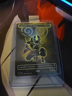 Aang, Swift Savior (Borderless) (Neon Ink Foil) Avatar: The Last Airbender Foil - Image 1