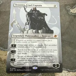 Tezzeret, Cruel Captain (Borderless) Edge of Eternities Regular - Image 1