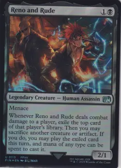 Reno and Rude - 113 - FIN - NM - MTG Magic the Gathering - Image 1