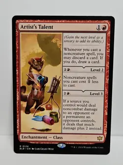 Artist's Talent 0124 BLB NM Regular Bloomburrow MTG Magic The Gathering - Image 1
