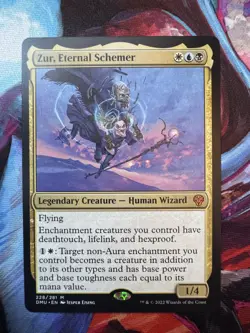 MTG Magic the Gathering Zur, Eternal Schemer (228/281) Dominaria United - Image 1