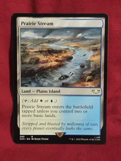 Prairie Stream 290 Universes Beyond: Warhammer 40K MTG NM - Image 1